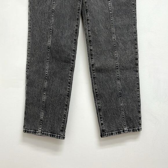 NWT Madewell Perfect Vintage Straight Jean Meaford Wash Seamed Edition - Size 27 - Picture 11 of 13